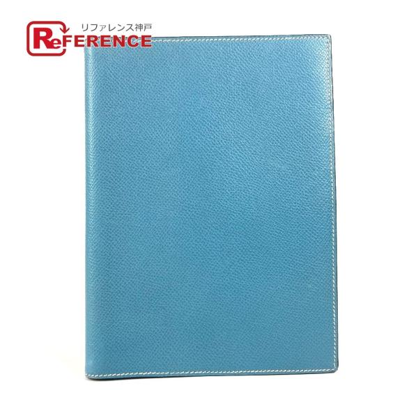 HERMES エルメス アジェンダ グローブトロッター ステーショナリー 2つ折り システム手帳 手...