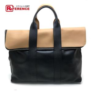 3.1 Phillip Lim◇トートバッグ/レザー/BLK : セカンドストリートYahoo
