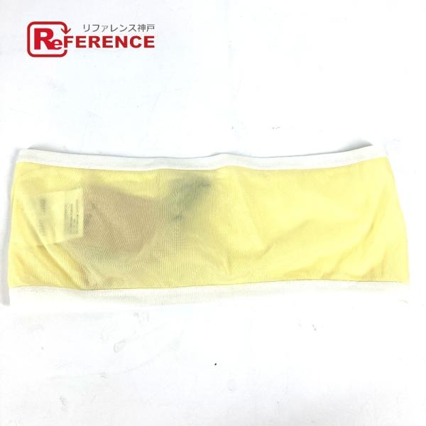 未使用 MIUMIU ミュウミュウ MJT588 バイカラー ベアトップ 袖なし アパレル トップス...