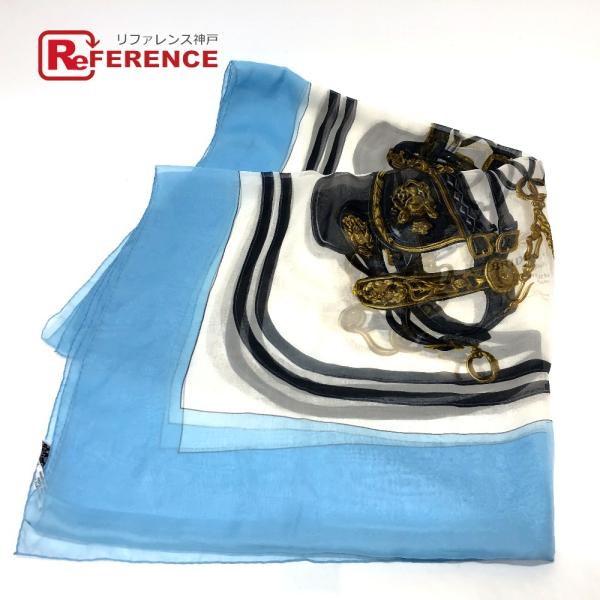 HERMES エルメス ブリッド・ドゥ・ガラ シルク シフォン Brides de Gala  スカ...