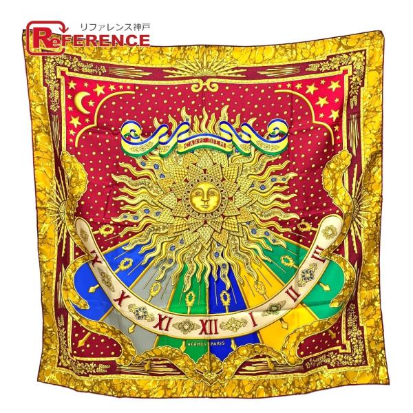 HERMES エルメス CARPE DIEM 今日一日を楽しむ 太陽 月 星 カレ90 カレ 90 ...