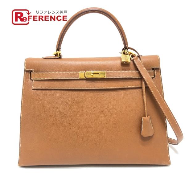 HERMES エルメス ケリー35 外縫い 2WAYバック 斜め掛けバック カバン バック ハンドバ...