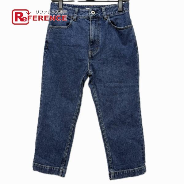 未使用 ESTNATION エストネーション スリム アパレル ボトムス ジーンズ カプリパンツ デ...