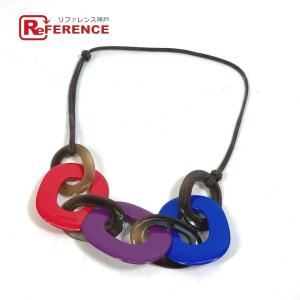 美品 エルメス リフト GM ネックレス バッファローホーン ラッカー ブラック エルメス リフトGM ペンダント バッファローホーン ブラック