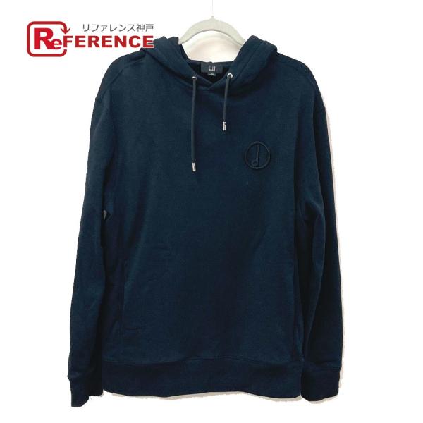 Dunhill ダンヒル ロゴ アパレル フーディ パーカー コットン ブラック メンズ【中古】