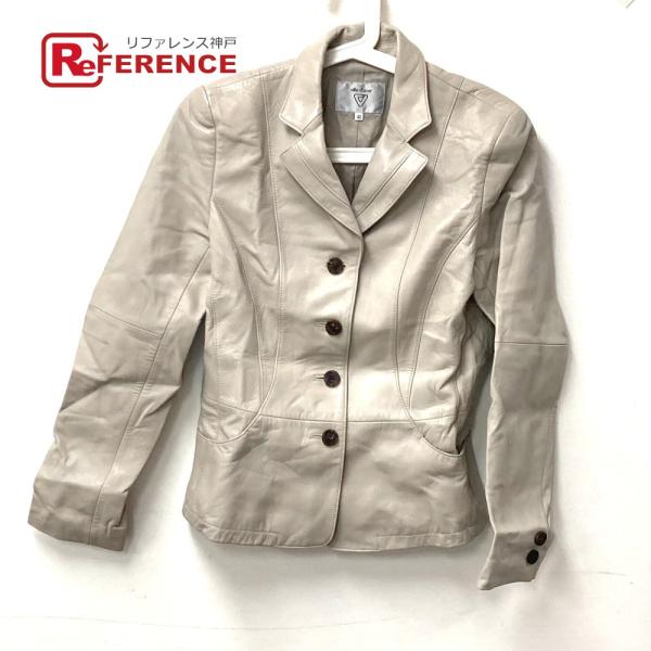 Ville dazur ビルダジュール アパレル レザージャケット シングル テーラードジャケット ...