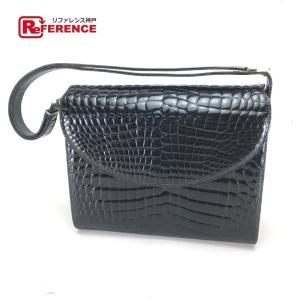 Crocodile（クロコダイル） sanpo 三宝/サンポウ JRA トートバッグ 黒