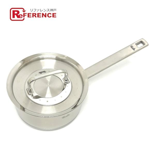 新品同様 Fissler フィスラー 片手鍋 18cm 調理器具 シルバー ユニセックス【中古】
