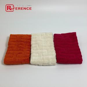 HERMES エルメス タオル マット 40x70 ラビリンス コットン100%-