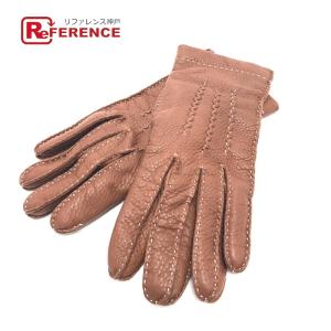 ロエベ LOEWE アナグラム レザー グローブ 手袋 ロゴ ブラウン LOEWE（手袋）のフリマアイテム一覧