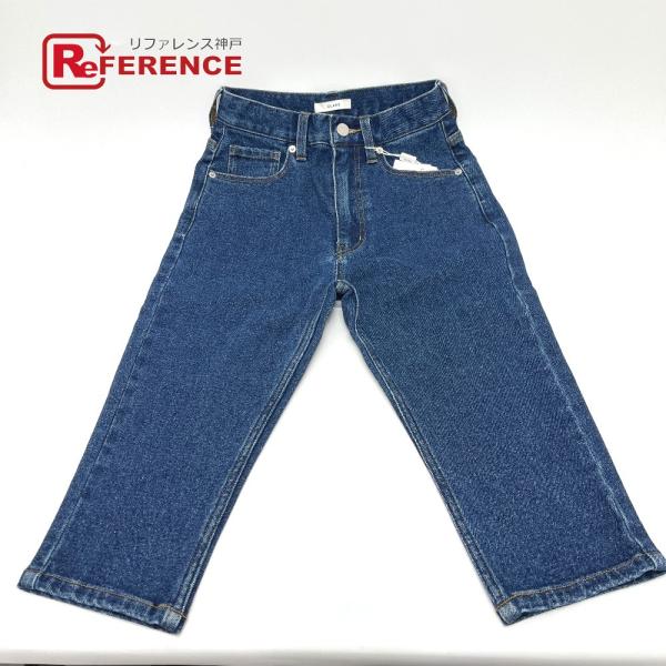 未使用 CLANE クラネ 19111-7292 クロップドパンツ カプリ アパレル ボトムス デニ...