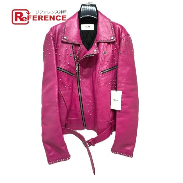 新品同様 CELINE セリーヌ 29AJC756Q エディスリマン オーダー品 スタッズ ベイカー...