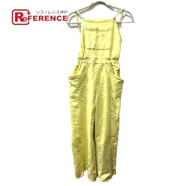 AMERI アメリ アパレル オールインワン サロペット イエロー レディース【中古】