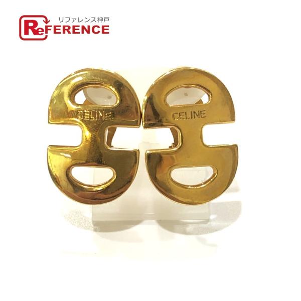 CELINE セリーヌ ロゴ アクセサリー ファッションジュエリー クリップ式 ヴィンテージ イヤリ...