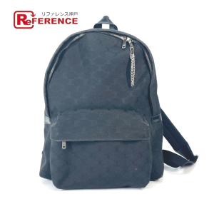 CELINE 極 美品 セリーヌ ヴィンテージ マカダム 柄 ロゴ リング 金具