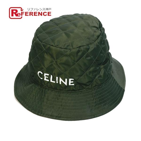 CELINE セリーヌ 2AUB8930C  アパレル小物 キルティング ロゴ 帽子 バケット ハッ...
