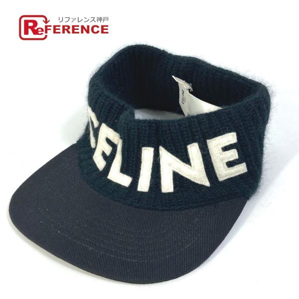 CELINE セリーヌ 2AUC9641M セリーヌバイエディスリマン ロゴ エンブロイダリー 帽子...