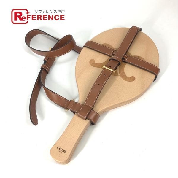 未使用 CELINE セリーヌ ビーチラケット セット ラケット×2 ボール スポーツ インテリア ...