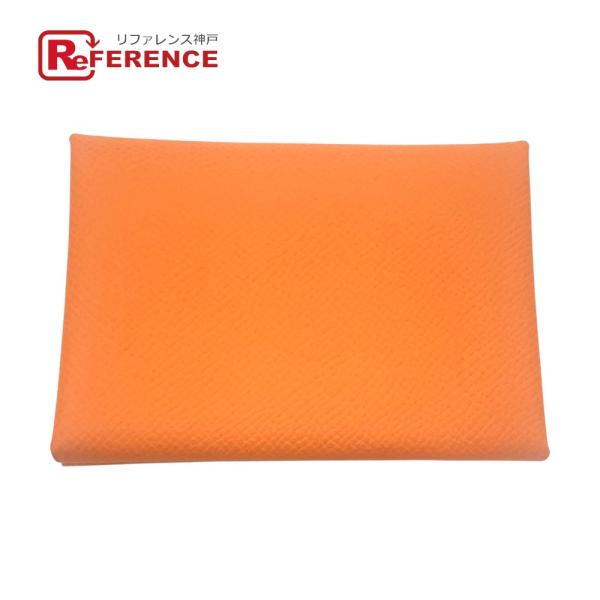 未使用 HERMES エルメス カルヴィデュオ カードケース 小銭入れ コインケース 2つ折り財布 ...