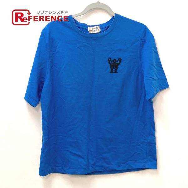 HERMES エルメス ハローミスターファリエール ワッペン トップス アパレル 半袖Ｔシャツ コッ...