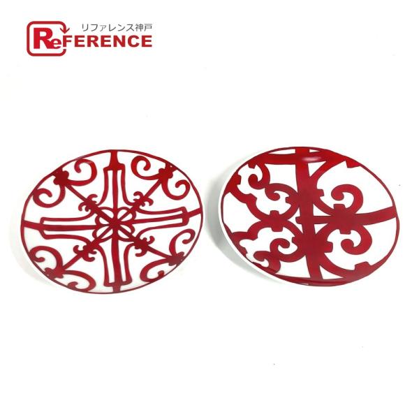 未使用 HERMES エルメス ガダルギヴィール 2枚セット 17ｃｍ プレート カトラリー セット...