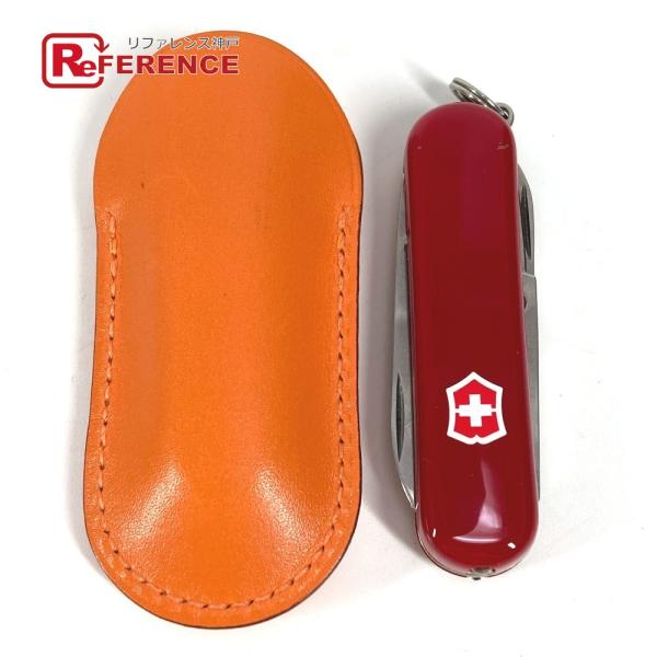 HERMES エルメス ヴィクトリノックス VICTORINOX マルチツール ケース付き ハサミ ...