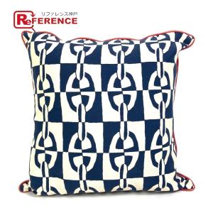 HERMES クッション Hディ アゴナル カシミヤ ピンク イエロー : JJ  