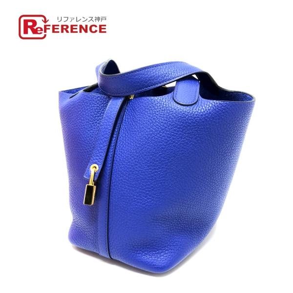 未使用 HERMES エルメス ピコタンロックPM ピコタン ハンドバッグ バッグ ハンドバッグ ブ...