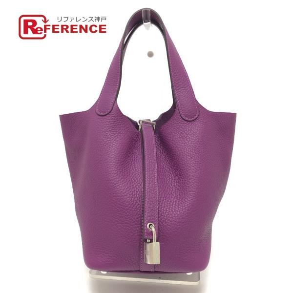 未使用 HERMES エルメス ピコタンロックPM ハンドバック バック カバン  ハンドバッグ ア...