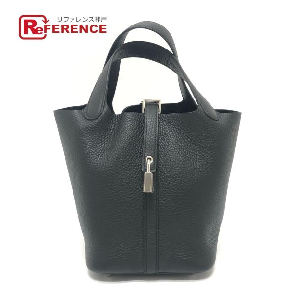 未使用 HERMES エルメス ピコタンロックPM ハンドバック カバン バック ハンドバッグ シル...