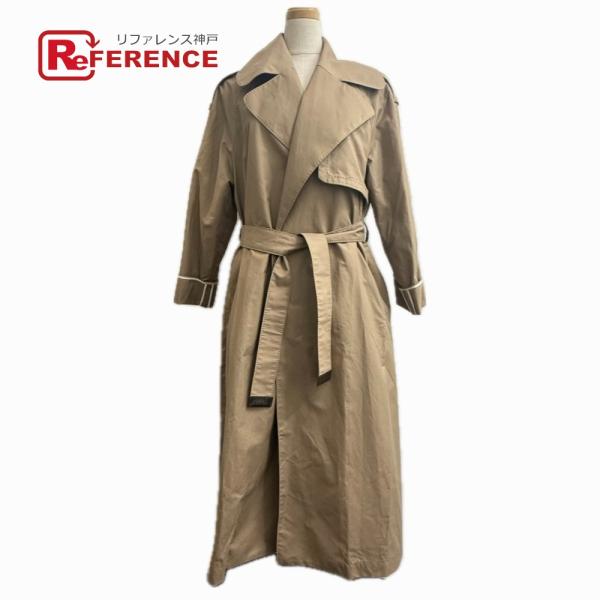 未使用 MAX MARA マックスマーラ 24190210546 アパレル ツイル スプリングコート...