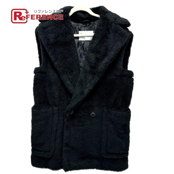 未使用 MAX MARA マックスマーラ 25212762536 テディベア ジレ アパレル ベスト...