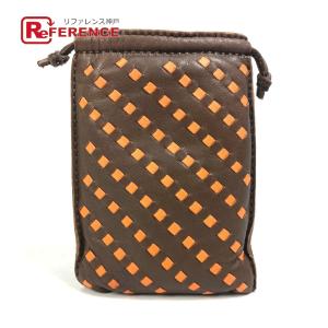 HERMES（エルメス） ヴェスパポーチ ポーチ 小物入れ ブラウン レザー