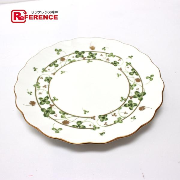 NARUMI ナルミ クローバー柄 プレート 大皿 その他 ボーンチャイナ レディース ホワイト グ...