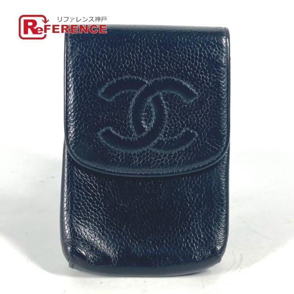 CHANEL シャネル A13511 CC ココマーク ロゴ タバコケース ポーチ 小物入れ シガレ...