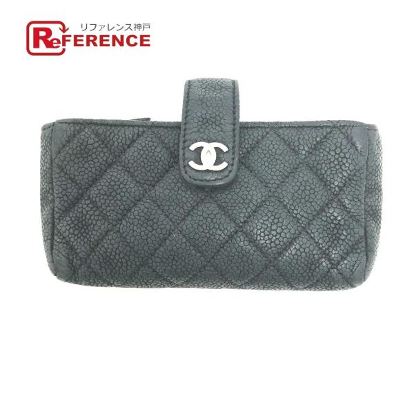 CHANEL シャネル ココマーク マトラッセ ミニ 小物 コインケース ウエストポーチ ポーチ ソ...