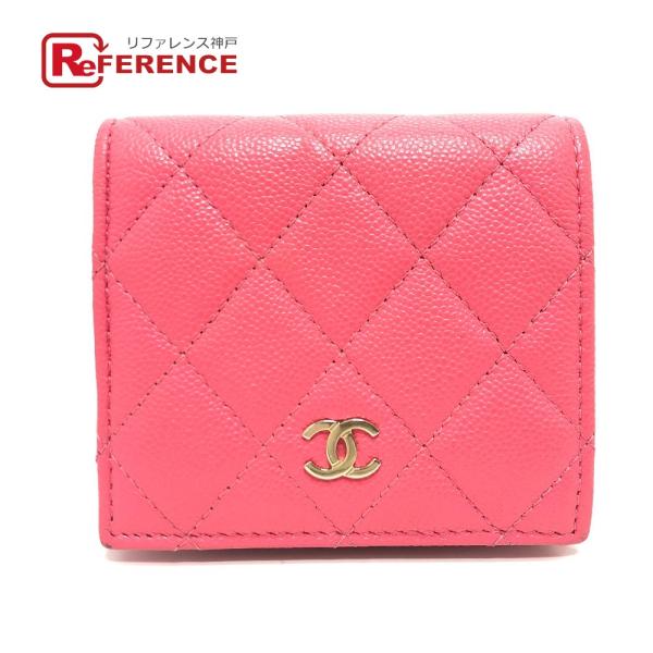 CHANEL シャネル AP3178 スモールフラップウォレット 二つ折り財布 財布 二つ折り 折り...