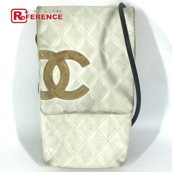 CHANEL シャネル 不明 CC ココマーク 斜め掛け カバン ポシェット フラップ カンボンライ...