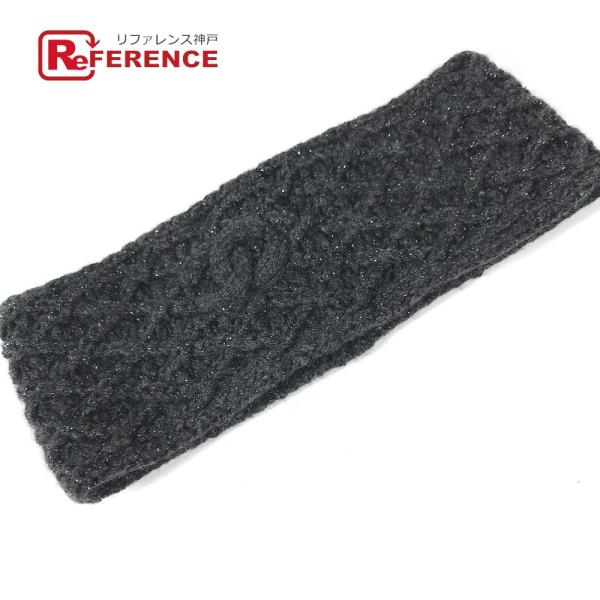 未使用 CHANEL シャネル ラメ CC ココマーク ヘッドバンド ヘアアクセサリー カチューシャ...