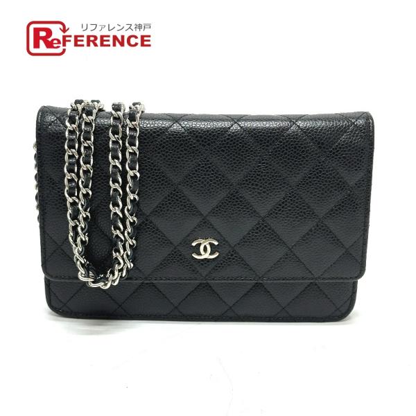 CHANEL シャネル AP0250 ココマーク クラシック チェーンウォレット 斜め掛け カバン ...
