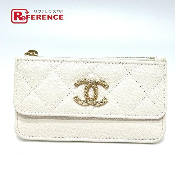 未使用 CHANEL シャネル ココマーク フラグメントケース カードケース ウォレット コンパクト...