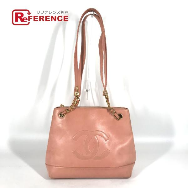 CHANEL シャネル CC ココマーク チェーン 肩掛け カバン ショルダーバッグ トートバッグ ...