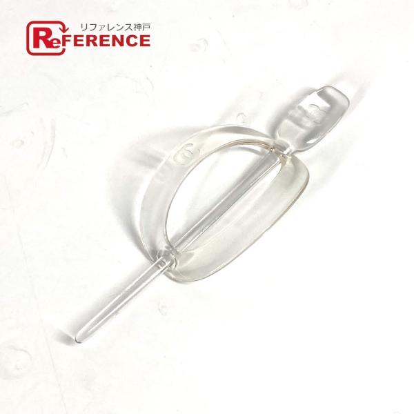 CHANEL シャネル CC ココマーク かんざし 簪 ヘアピック ヘアピン クリア レディース【中...