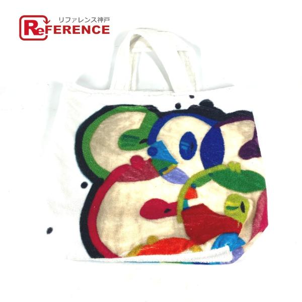 CHANEL シャネル ロゴ ショルダーバッグ 肩掛け カバン トートバッグ ホワイト レディース【...