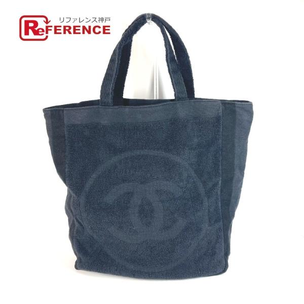 CHANEL シャネル ロゴ CC ココマーク  ショルダーバッグ 肩掛け カバン ビーチバッグ ト...