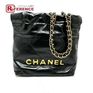 未使用 CHANEL シャネル AS3980 CHANEL22 ミニ 2WAY カバン ココマーク ショルダーバッグ ブラック レディース【中古】｜reference