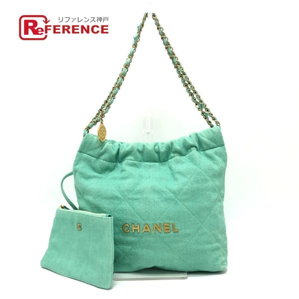 CHANEL シャネル AS3260 シャネル22 スモール カバン チェーン ショルダーバッグ マ...