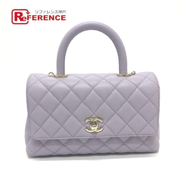 未使用 CHANEL シャネル A92990 ココハンドルXS ココハンドル XS ココハンドル24...