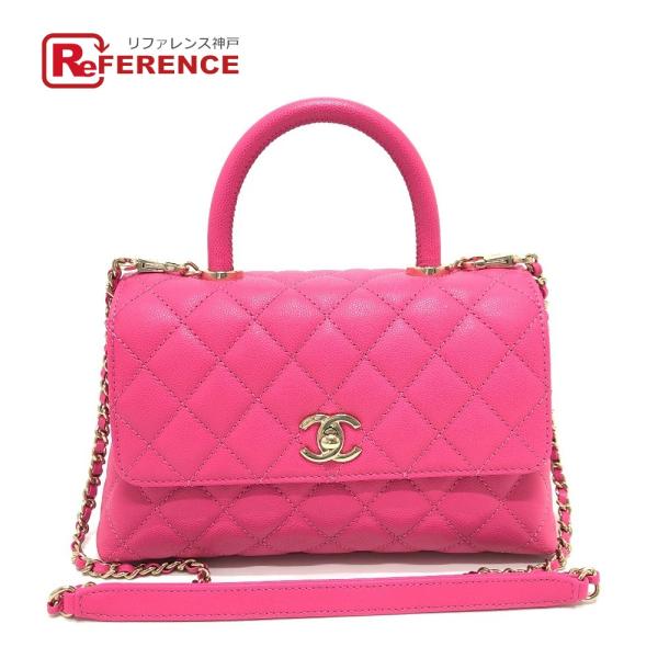 未使用 CHANEL シャネル A92990 ココハンドルXS ココハンドル XS ココハンドル24...