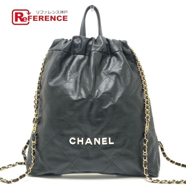 CHANEL シャネル AS3313 CHANEL22 シャネル22 チェーン カバン 2WAY デ...